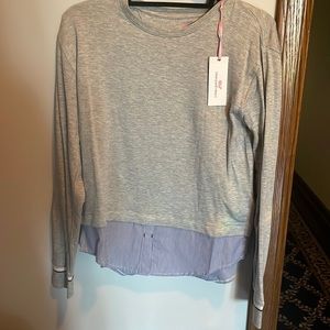 Vineyard Vines Dreamcloth Mixed Media Top